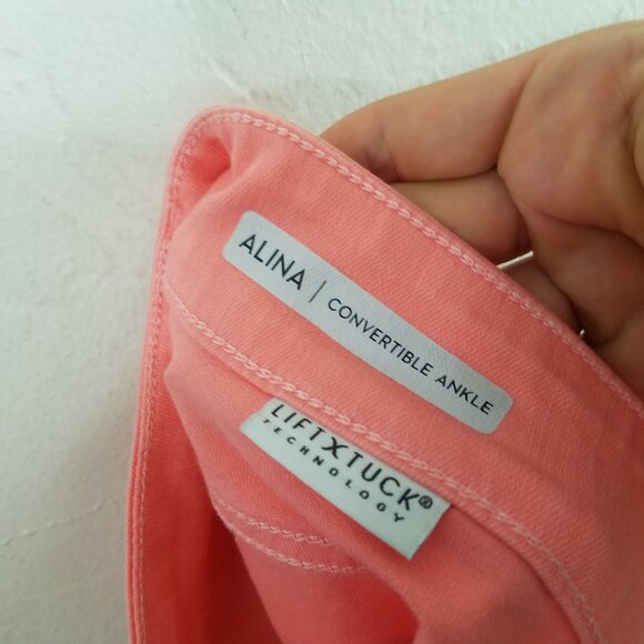 NYDJ ALINA Convertible Ankle LiftxTuck Stretch Jeans Pant Size 4 - Picture 7 of 8